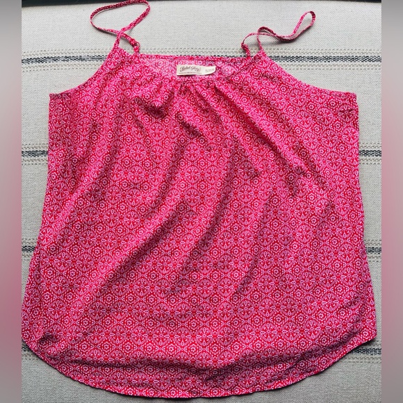 Faded Glory Tops - Faded Glory multicolored red and white tank top size XL
